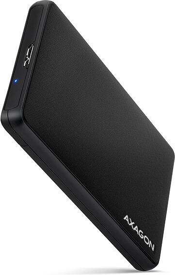 Axagon EE25-SL, USB 3.2 Gen 1 - SATA 6G, 2.5" SLIDE box, bezšroubkový, černý