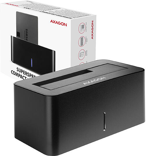 Axagon ADSA-SN, USB 3.2 Gen1 - SATA 6G, 2.5"/3.5" HDD/SSD dokovací stanice