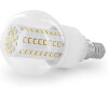 WE LED žárovka 80xSMD 4W E14 teplá bílá -koule B60 (07573)