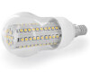 WE LED žárovka 90xSMD 4,5W E14 bílá - classic (07584)