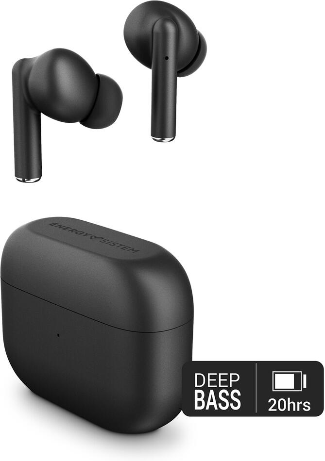Energy Sistem Sluchátka True Wireless Style 2, grafit