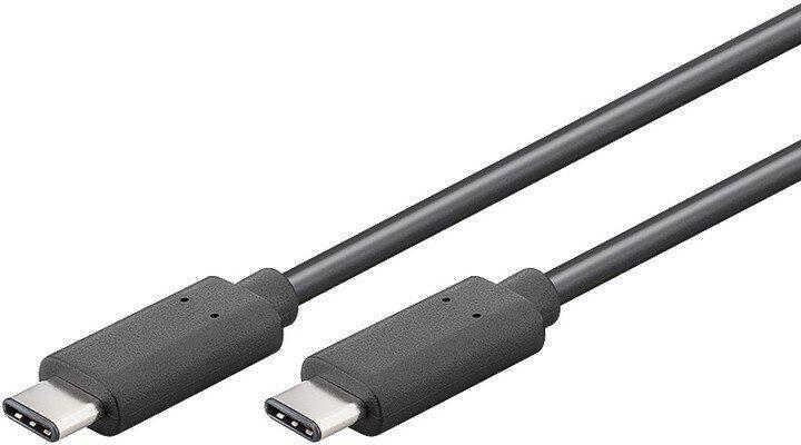 Kabel USB 3.1 C/USB C konektor 1m černý TIPA