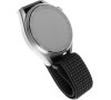Nylonový řemínek FIXED Nylon Strap s Quick Release 22mm pro smartwatch, reflexně černý