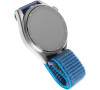 Nylonový řemínek FIXED Nylon Strap s Quick Release 20mm pro smartwatch, temně modrý