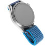 Nylonový řemínek FIXED Nylon Strap s Quick Release 22mm pro smartwatch, temně modrý