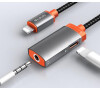 Lightning to DC3.5 + Lightning Audio Adapter (2.4A)