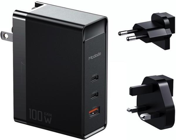 Rychlá nabíječka 100W 5A GaN (EU + US + UK)