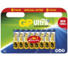 Alkalická baterie GP Ultra Plus AA (LR6) (B17218)