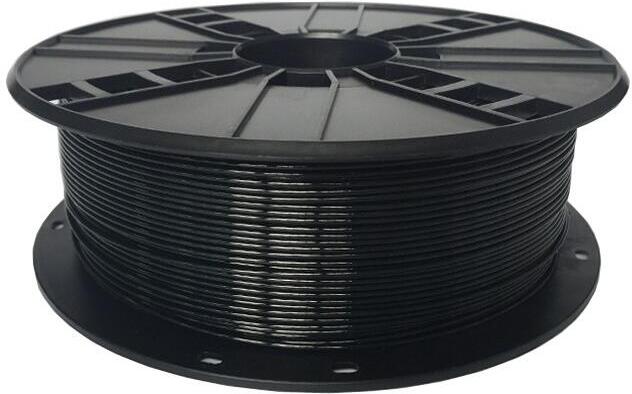 Gembird Struna pro 3D tisk,PETG,1,75mm,1Kg,černá (3DP-PETG1.75-01-BK)