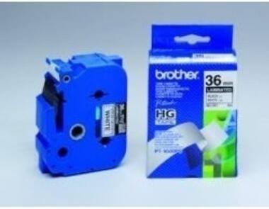 Brother HGE-261V5, bílá / černá, 36mm, 5-pack (HGE261V5)