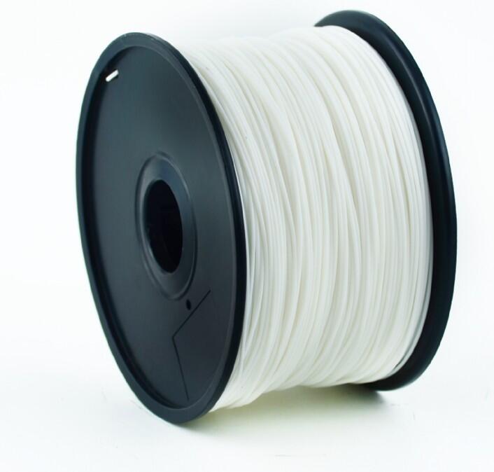 Gembird Struna pro 3D tisk, PLA, 1,75mm, 1kg, 330m, bílá (3DP-PLA1.75-01-W)