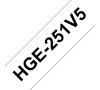 Brother HGE-251, bílá / černá, 24 mm (HGE251V5)