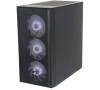 EUROCASE skříň MC G Trinity, 2xUSB2.0, 1xUSB3.0, audio, bez zdroje, průhledná bočnice, černá (MCGTRINITY9)