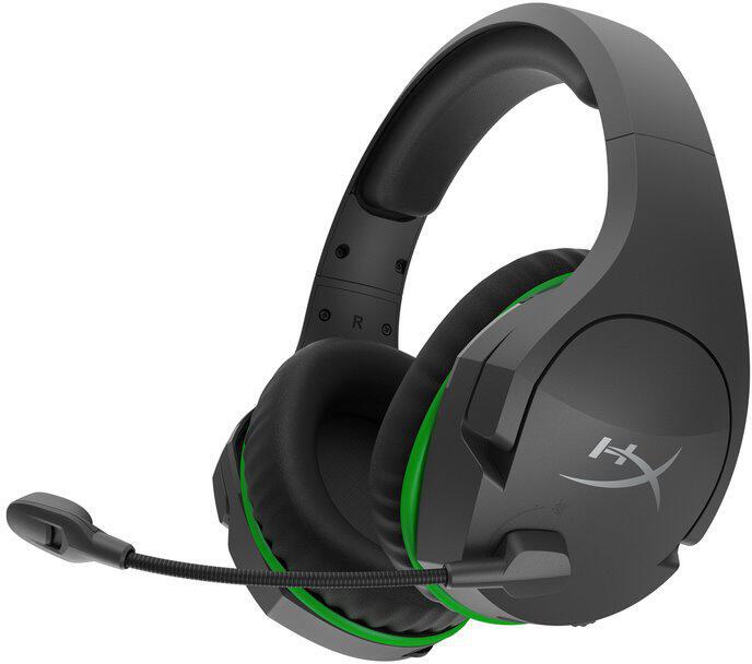 HP HyperX CloudX Stinger Core - Wireless Gaming Headset (Black-Green) - Xbox (4P5J0AA)