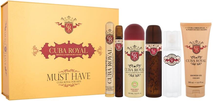 Toaletní voda Cuba Royal, 100 ml, set