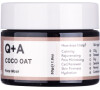 Pleťová maska Q+A Coco Oat, 50 ml