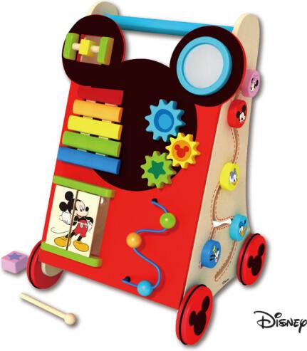 Chodítko OEM Disney Mickey baby, dřevěné