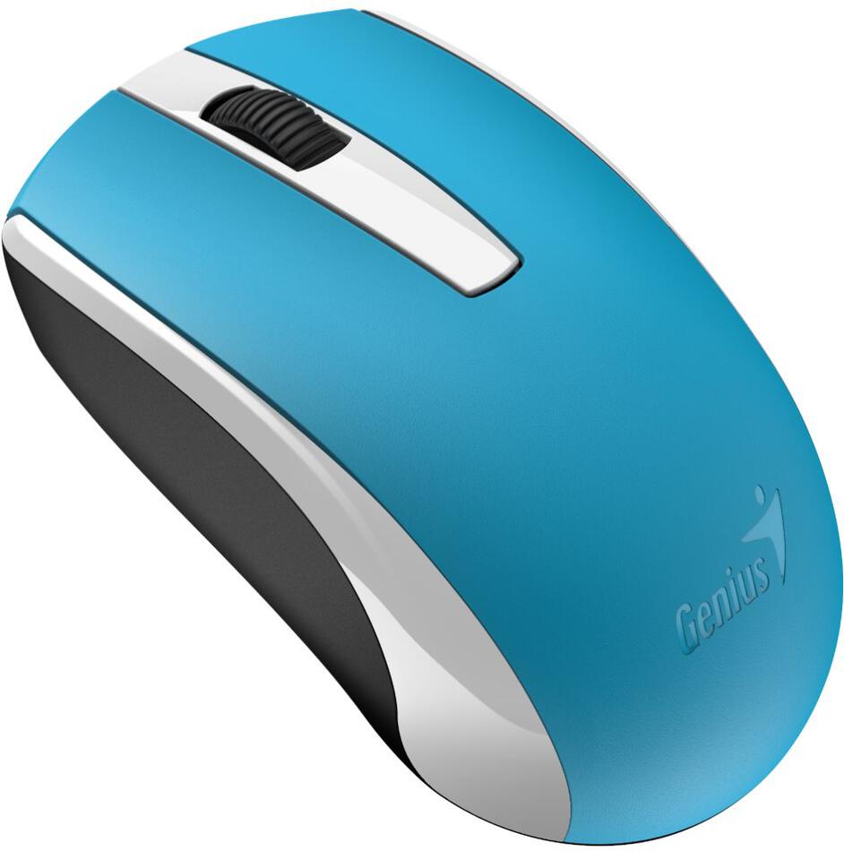 GENIUS ECO-8100/ 1600 dpi/ dobíjecí/ bezdrátová/ modrá (31030010412)