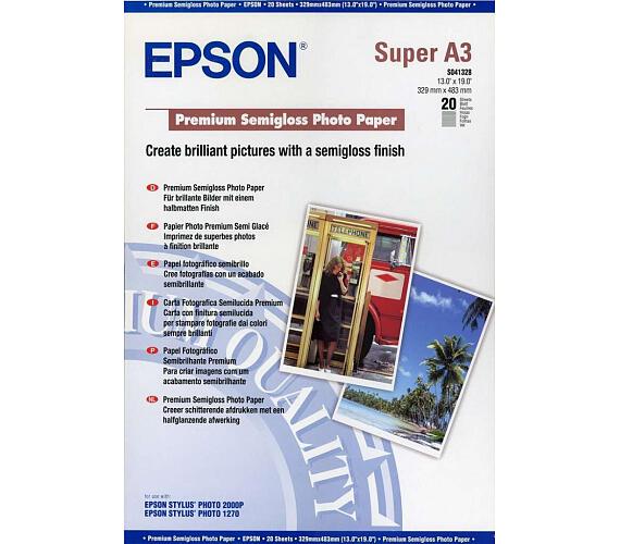 Epson A3+ Premium Semigloss Photo (20 sheets)
