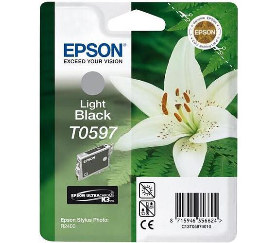 Inkoustov npl Epson T0597, 13ml originln - ed