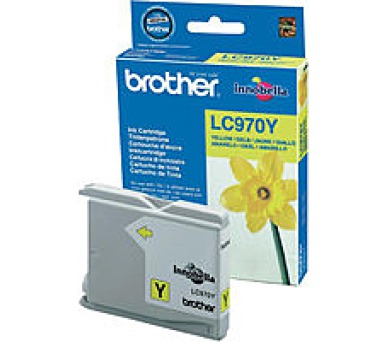 Inkoustov npl Brother LC-970Y, 300 stran originln - lut