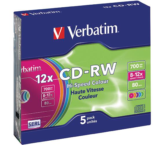 Verbatim CD-RW DL 700MB/80min. 8x-12x