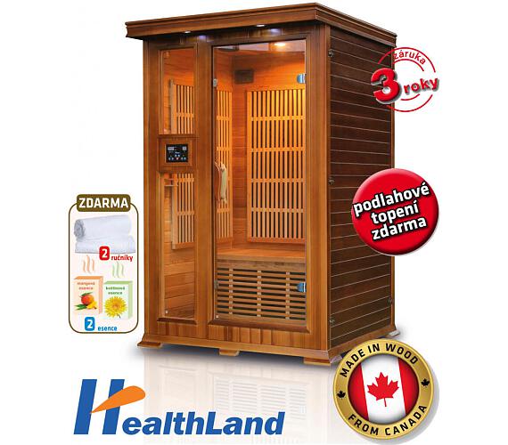HealthLand DeLuxe 2022 Cedr Carbon + DOPRAVA ZDARMA