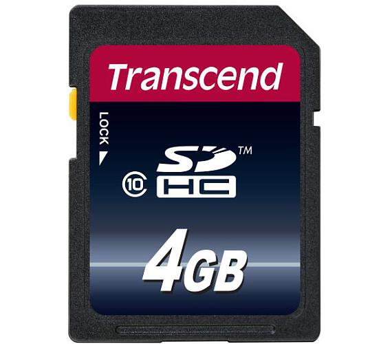 Transcend 4GB SDHC (Class 10) (Premium) paměťová karta (TS4GSDHC10)