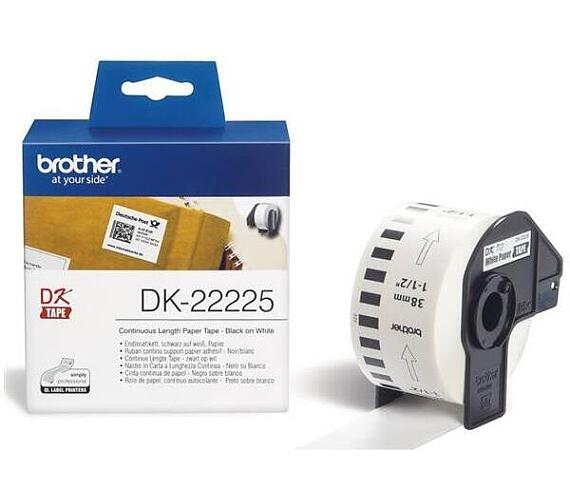 Brother DK-22225 papírová role (38mm x 30.48 m) (DK22225)