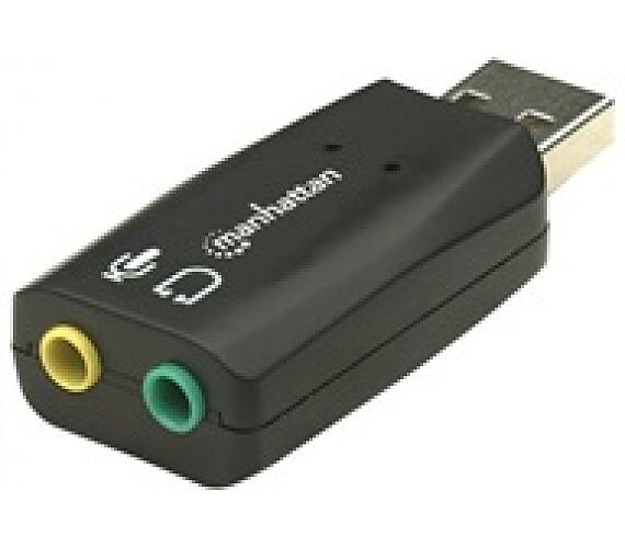 Manhattan Zvuková karta USB 3-D Sound Adapter (150859)