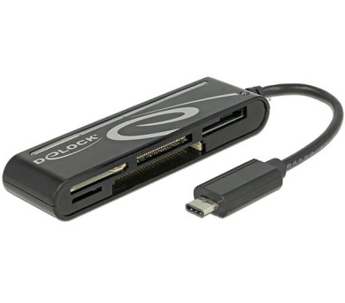 DeLOCK USB 2.0 čtečka karet USB Type-C™ samec 5 slotů (91739)