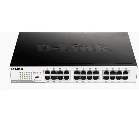 D-Link DGS-1024D 24-port 10/100/1000 Gigabit Desktop / Rackmount Switch (DGS-1024D/E) + DOPRAVA ZDARMA