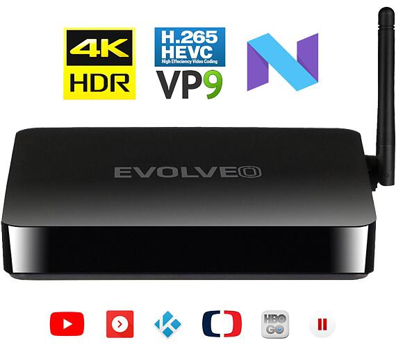 EVOLVEO MultiMedia Box M4, Quad Core multimediální centrum (MMBX-M4-HDR)