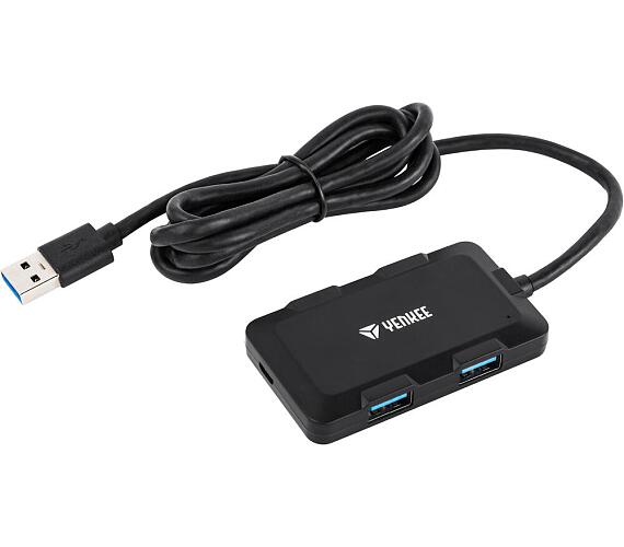 Yenkee YHB 4341BK 4x USB 3.0 černý