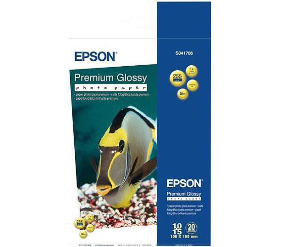 Epson EPSON Paper Premium Glossy Photo 10x15,255g(20lis) (C13S041706)