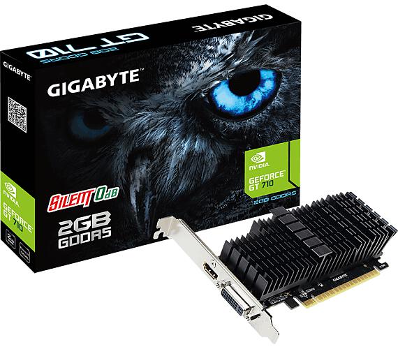 Gigabyte gIGABYTE GT 710 Ultra Durable 2 pasiv 2GB GDDR5 (GV-N710D5SL-2GL)