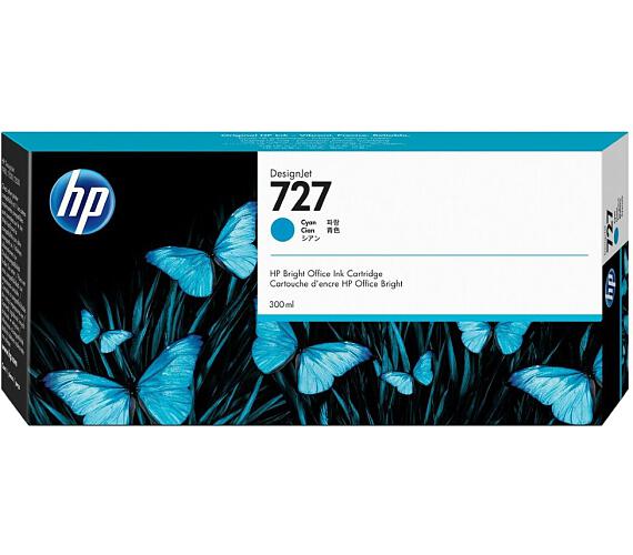HP 727 Azurová inkoustová kazeta DesignJet