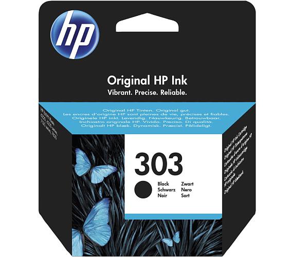 HP 303 černá originální Ink Cartridge (T6N02AE)