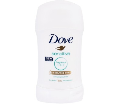 Antiperspirant Dove Sensitive, 40 ml (48h)