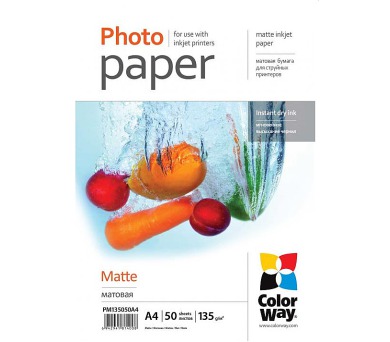 COLORWAY fotopapír/ matte 130g/m2