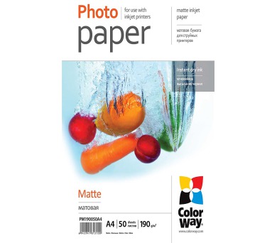 COLORWAY fotopapír/ matte 190g/m2