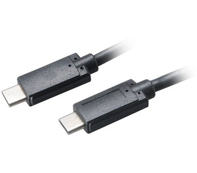 AKASA kabel USB 3.1 Typ-C na USB 3.1 Typ-C / AK-CBUB26-10BK / 100cm / černý