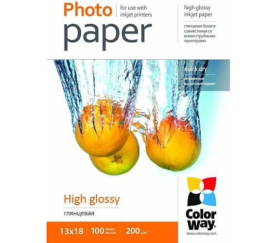 COLORWAY fotopapír/ high glossy 200g/m2