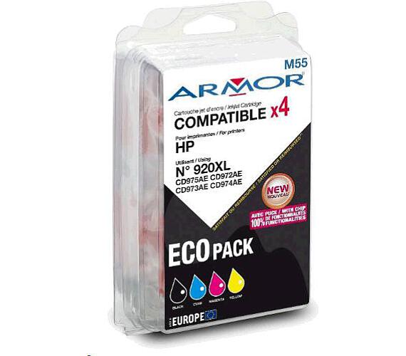 Armor multipack pro HP OJ 6500, CMYK (B10319R1)