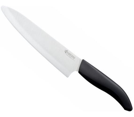 KYOCERA keramický nůž s bílou čepelí 18 cm dlouhá čepel (FK-180WH-BK)