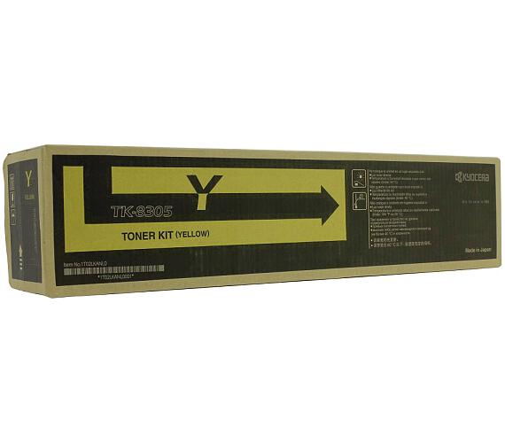 KYOCERA toner TK-8305Y/ 3050ci/ 3550ci/ 15 000 stran/ Žlutý