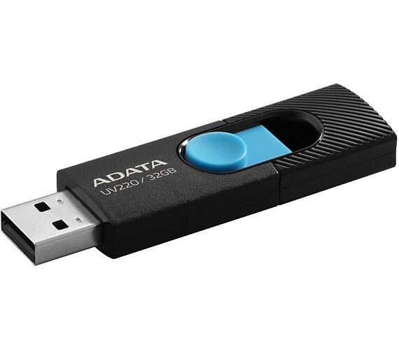 ADATA flash disk 32GB UV220 USB 2.0 modro-černý (AUV220-32G-RBKBL)