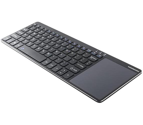 MODECOM MC-TPK1 bezdrátová multimediální klávesnice s touchpadem