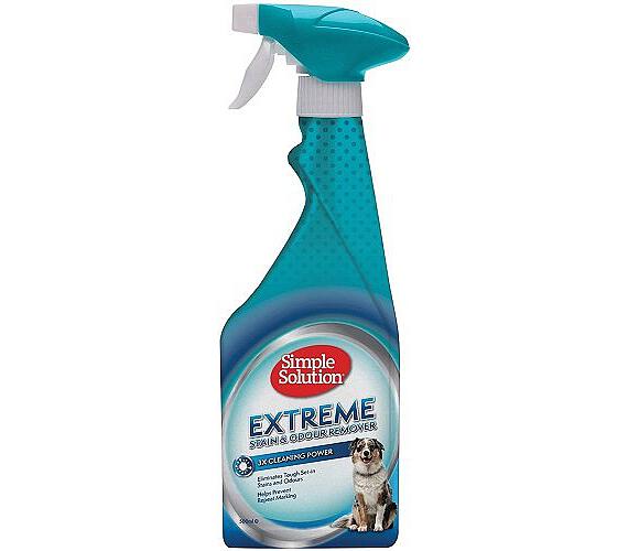 SIMPLE SOLUTION Stain & Odor Remover Extreme Odstraova skvrn a pachu pro psy 750ml