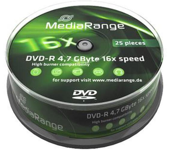 Mediarange DVD-R 4,7GB 16x spindl 10ks (MR452)